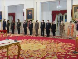 Presiden Lantik Yudo Margono sebagai Panglima TNI