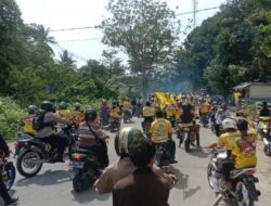 Ribuan Warga Pawai Dukung Hariasi Salad jadi Bupati Buton