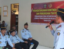 Lapas Baubau Deklarasi Zona Integritas Menuju Bebas Korupsi dan WBBM