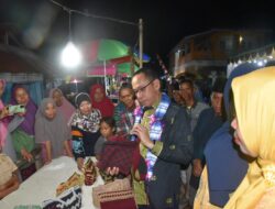 Pj Bupati Buton Launching Pasar Malam