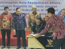 Tingkatkan Pelayanan Publik, Pj Bupati Buton Tandatangani MoU dengan Ombdusman RI
