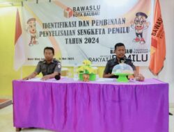 Bawaslu Baubau Identifikasi Potensi Penyelesaian Sengketa Pemilu 2024
