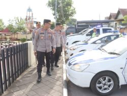 Polres Baubau Cek Sarana dan Prasana Persiapan Pengamanan Pemilu 2024