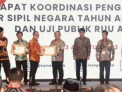 Kemenkumham Terima Penghargaan  Tata Kelola Pengadaan ASN Terbaik