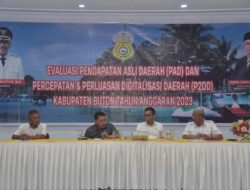 Pj Bupati Pimpin Rapat Evaluasi PAD Kabupaten Buton